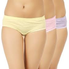 Cotton Fabric Ladies Plain Panty, Size : 32-34-36-38 Inch