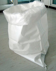 White Woven Sacks, for Food Packaging, Pattern : Plain