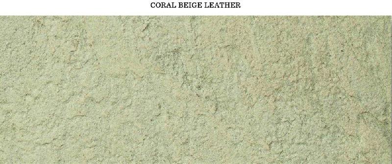 Coral Beige Leather Quartz Stone, for Hotel Slab, Kitchen Slab, Office Slab, Restaurant Slab, Color : Black