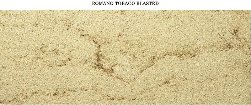 Romano Tobaco Blasted Quartz Stone, for Hotel Slab, Kitchen Slab, Office Slab, Restaurant Slab, Color : Black