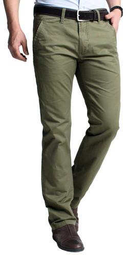 Mens Comfort Fit Cotton Trouser