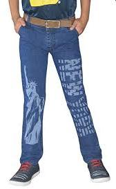 Mens Printed Jeans, Feature : Anti-Shrink, Color Fade Proof, Straight Leg