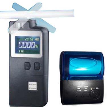 breath analyzers with printers, KT8000p