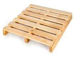 Polished Fumigated Wooden Pallets, Size : 1200x800x144mm