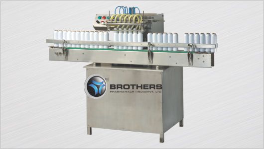 Automatic Six Head Air Jet Cleaning Machine