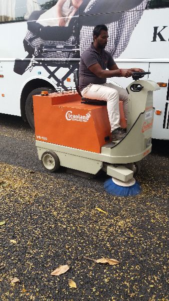 Battery Operated Ride on Sweeper