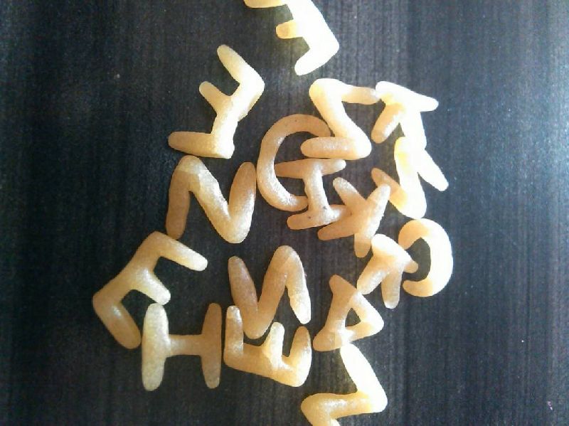 Alphabet Shaped Fryums, Taste : Crunchy, Delicious