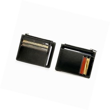 Large ziptop card wallet