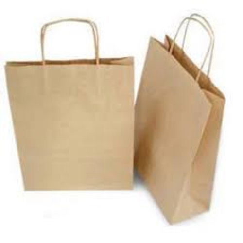 Plain Biodegradable Paper Bag