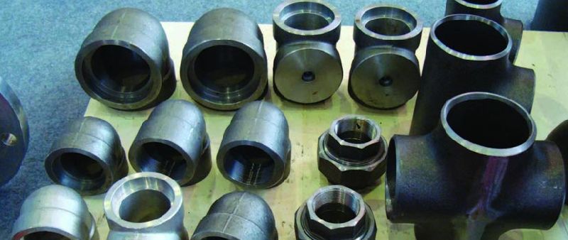 Alloy Steel Threaded Pipe Fittings, for Construction, Industrial, Feature : Excellent Quality, Perfect Shape
