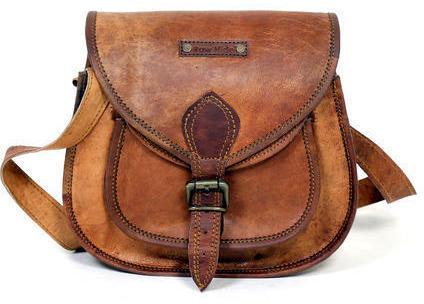Ladies Handmade Leather Sling Bags, Length : 10-15mtr, 5-10mtr