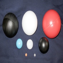 NGE Hollow Plastic Balls, Color : White /Black / RED / Customize