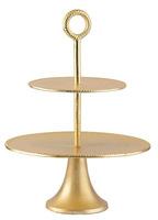 RE Metal Cake Stand Gold