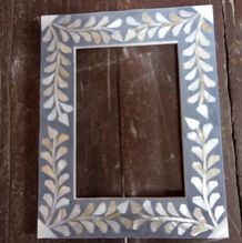 Photo Frame M.o.p and Wood