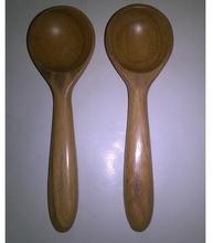 Hadiya Noor Wooden spoon Handel designing, Size : Custom Size