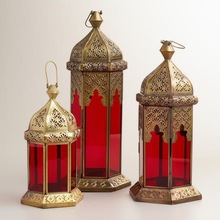 Tlt Collection Metal Moroccan garden lantern