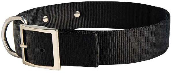 Black Nylon Dog Collar With Buckle