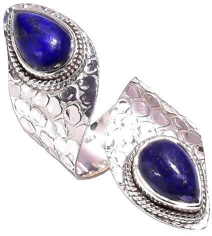 Lapis Sterling Silver Ring, Feature : Fine Finishing, Skin Friendly