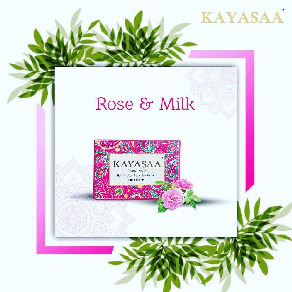 Kayasaa Milk & Rose Bath Soap
