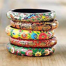 MULTI COLOR ENAMEL BANGLE, Gender : Women's