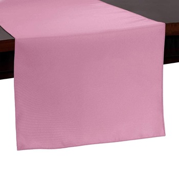 Polyester Table Runner Pink Balloon, for Home, Hotel, Size : 14 x 108