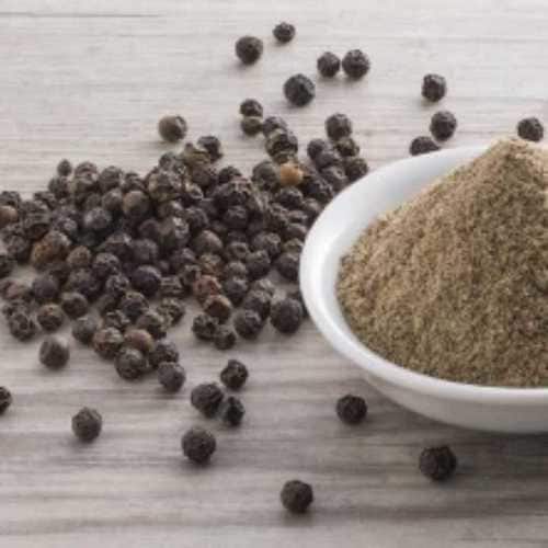 Organic Black Pepper Powder, Color : Brown