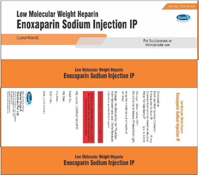 Enoxaparin Injection, Grade : 1