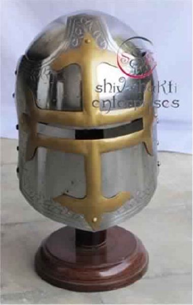 Armor Knight Helmet, Size : Total ht:42cm