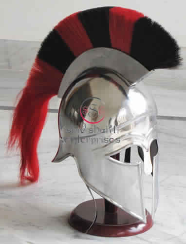 Corinthian Helmet W/Red