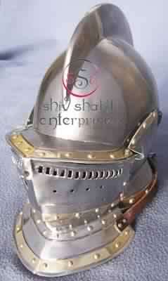 European Knight Helmet, Size : Adult