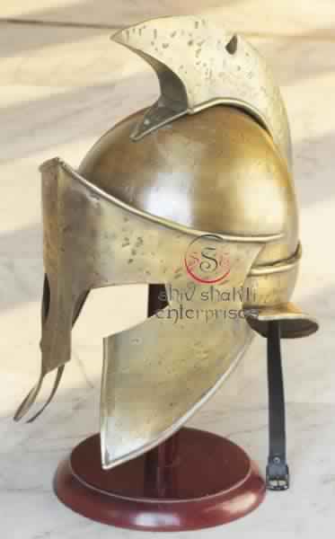 Medieval Spartan Helmet at Best Price in Roorkee | SHIV SHAKTI ENTERPRISES