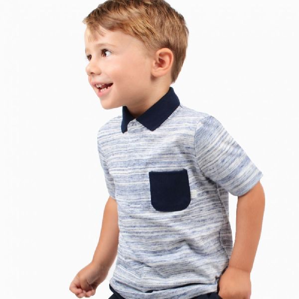 Boys Fancy Polo T-Shirt