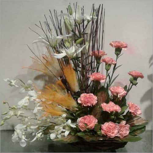 Plastic Artificial Flower Bouquet, Feature : Easy Washable, Shiny