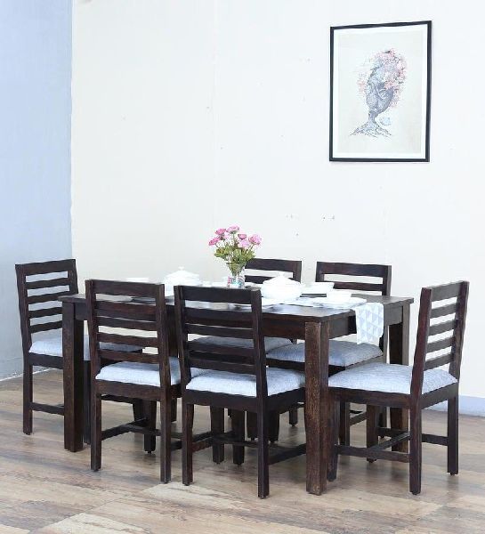 Wooden Designer Dining Table Set, for Home, Hotel, Restaurant