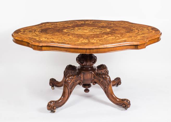 Wooden round store center table