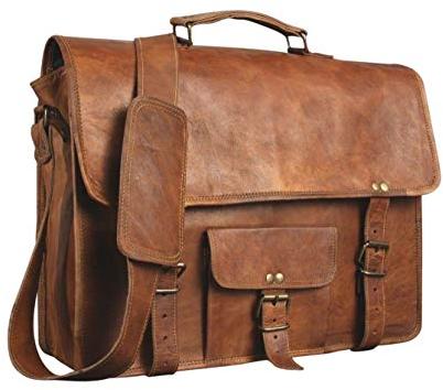 Leather Messenger Bag