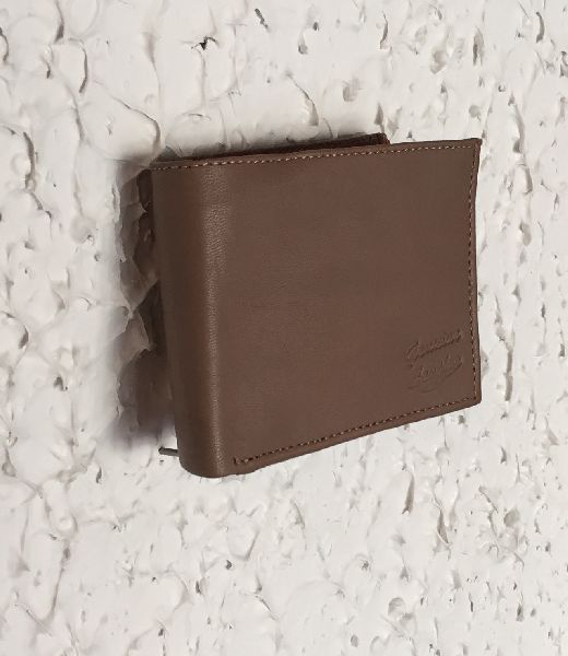 Plain mens leather wallets, Technics : Attractive Pattern
