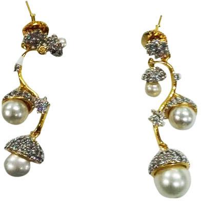 Polished Elegant Artificial Long Earrings, Occasion : Party Wear