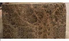 Brown Indian Carrara Marble Slab, For Hotel, Kitchen, Office, Restaurant, Pattern : Plain, Printed