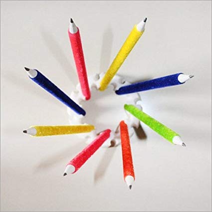 Writing Velvet Pencil, Length : 10-12inch