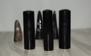 Natural Black Color Buffalo Horn Rolls