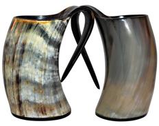 Unique Natural Drinking Horn Mugs