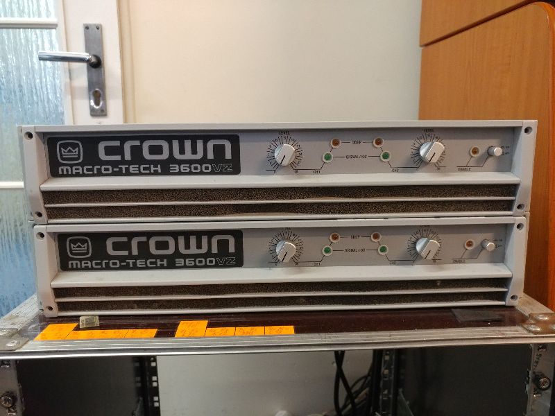 Crown MA-3600VZ Macrotech PA amplifier