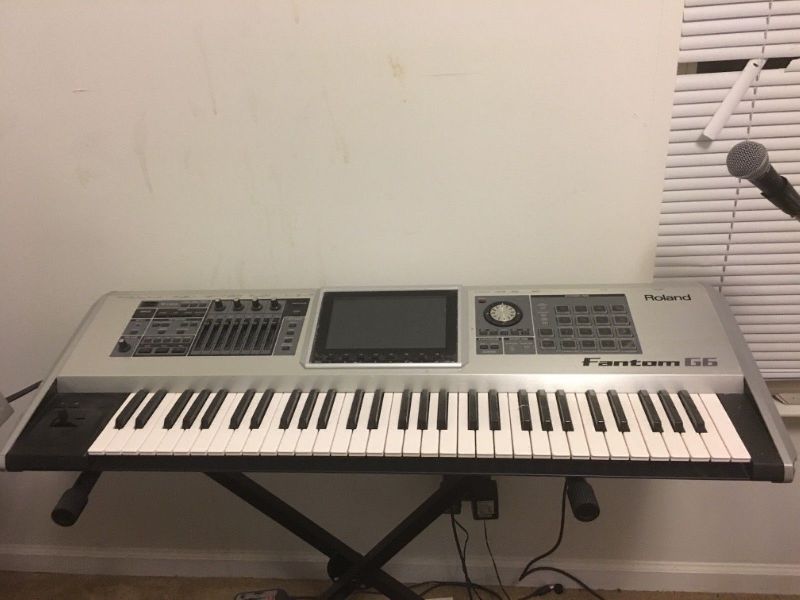 Roland Fantom G6 Keyboard By Sam Ash Music Electronics Limited Roland Fantom G6 Keyboard Id