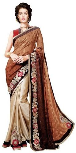 Designer Ladies Sarees, for Anti-Wrinkle, Comfortable, Occasion : Party Wear