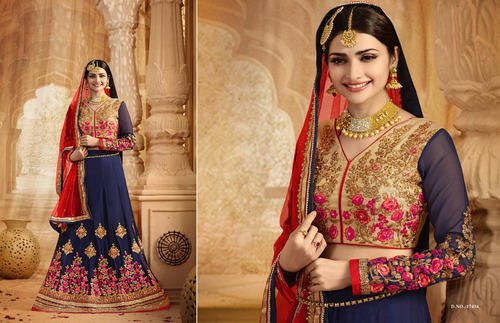 Stylish Designer Lehenga, Feature : Easy Washable, Breathable