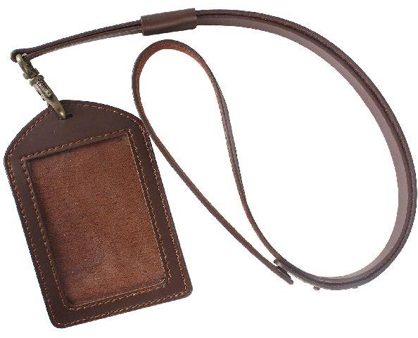 ID CARD HOLDER WITH LEATHER LANYARD at Best Price in Delhi