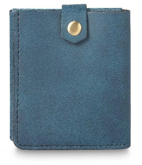 MENS WALLET TRIFOLD - BLUE