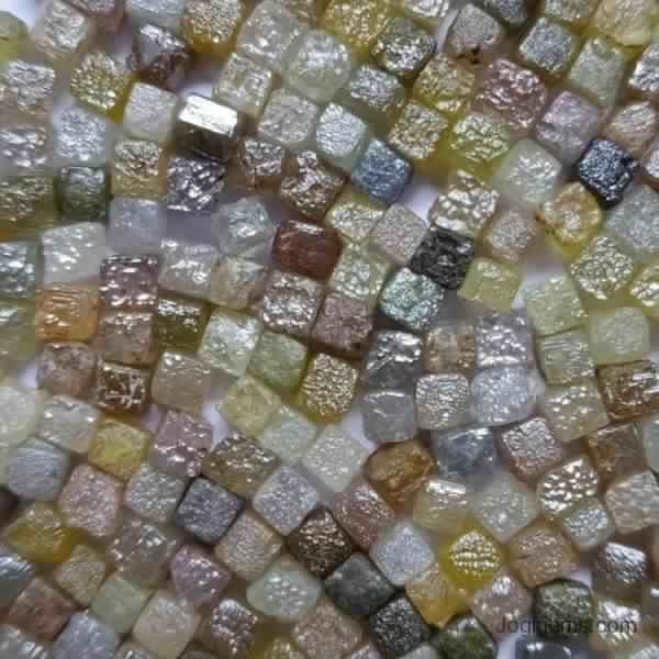 Natural Loose Congo Cubes Rough Diamonds