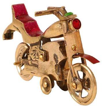 Brass Decorative Bike, for Home Decoration, Feature : Rust Proof